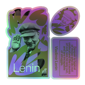 Holographic stickers - Vladimir Lenin