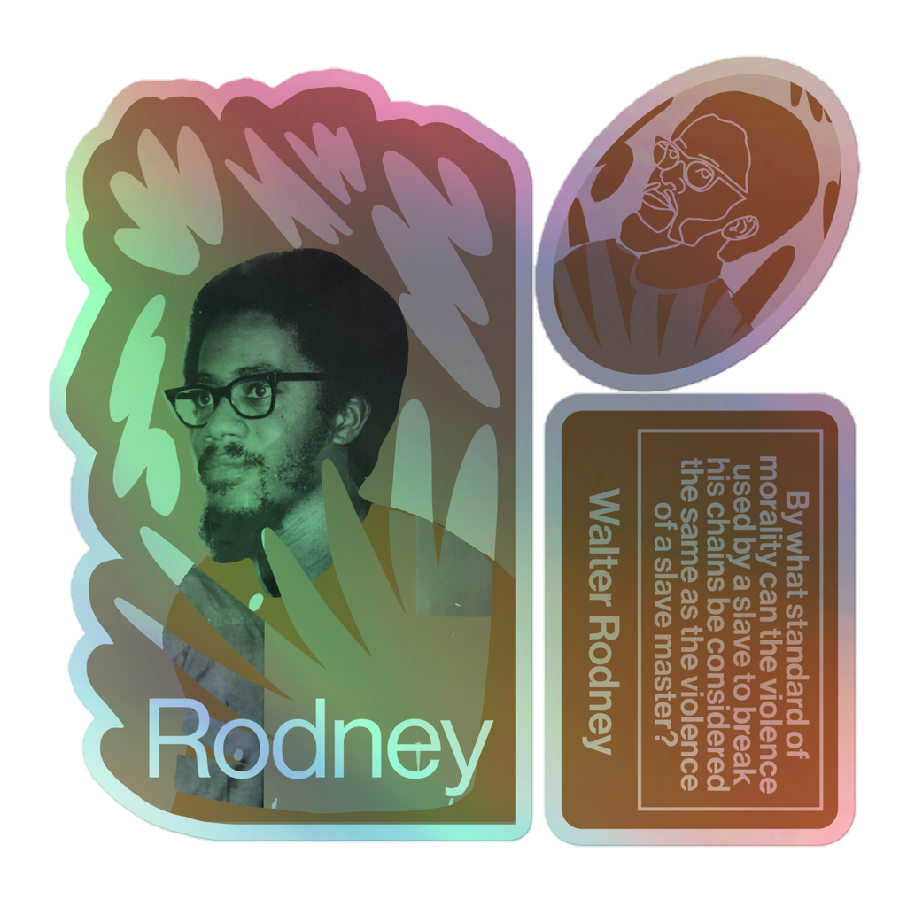 Holographic stickers - Walter Rodney