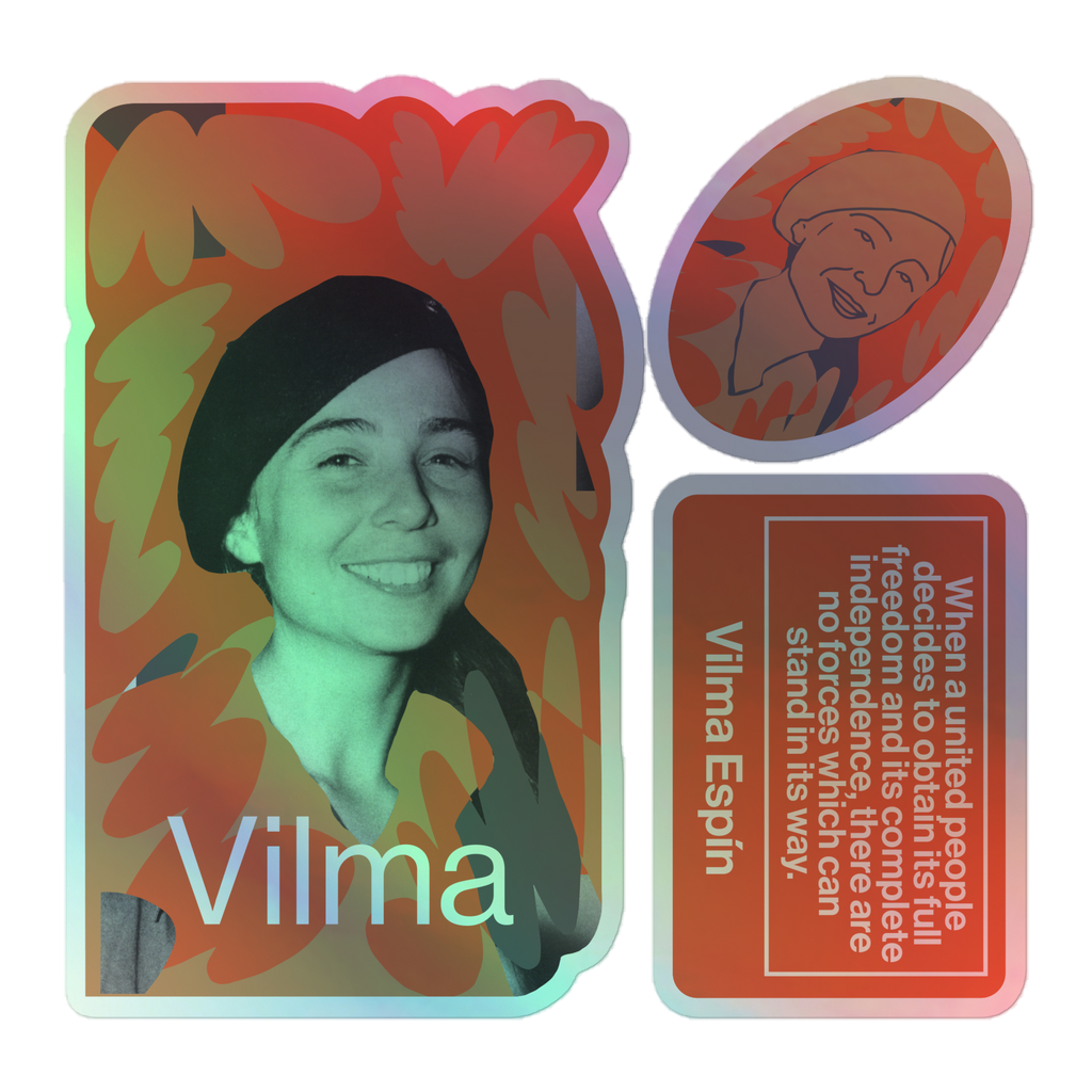 Holographic stickers - Vilma Espín