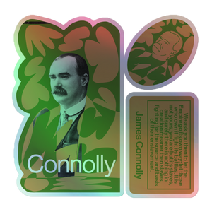 Holographic stickers - James Connolly