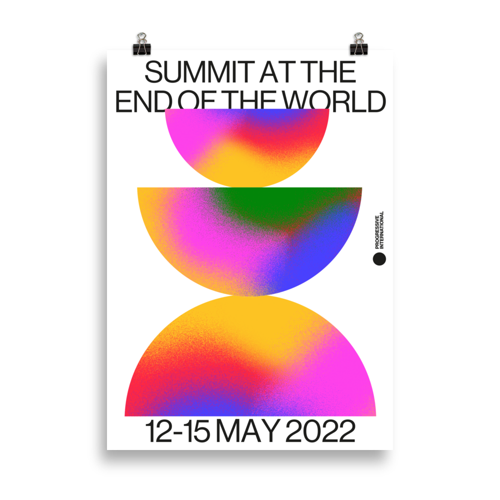 The Summit at the End of the World Poster — English