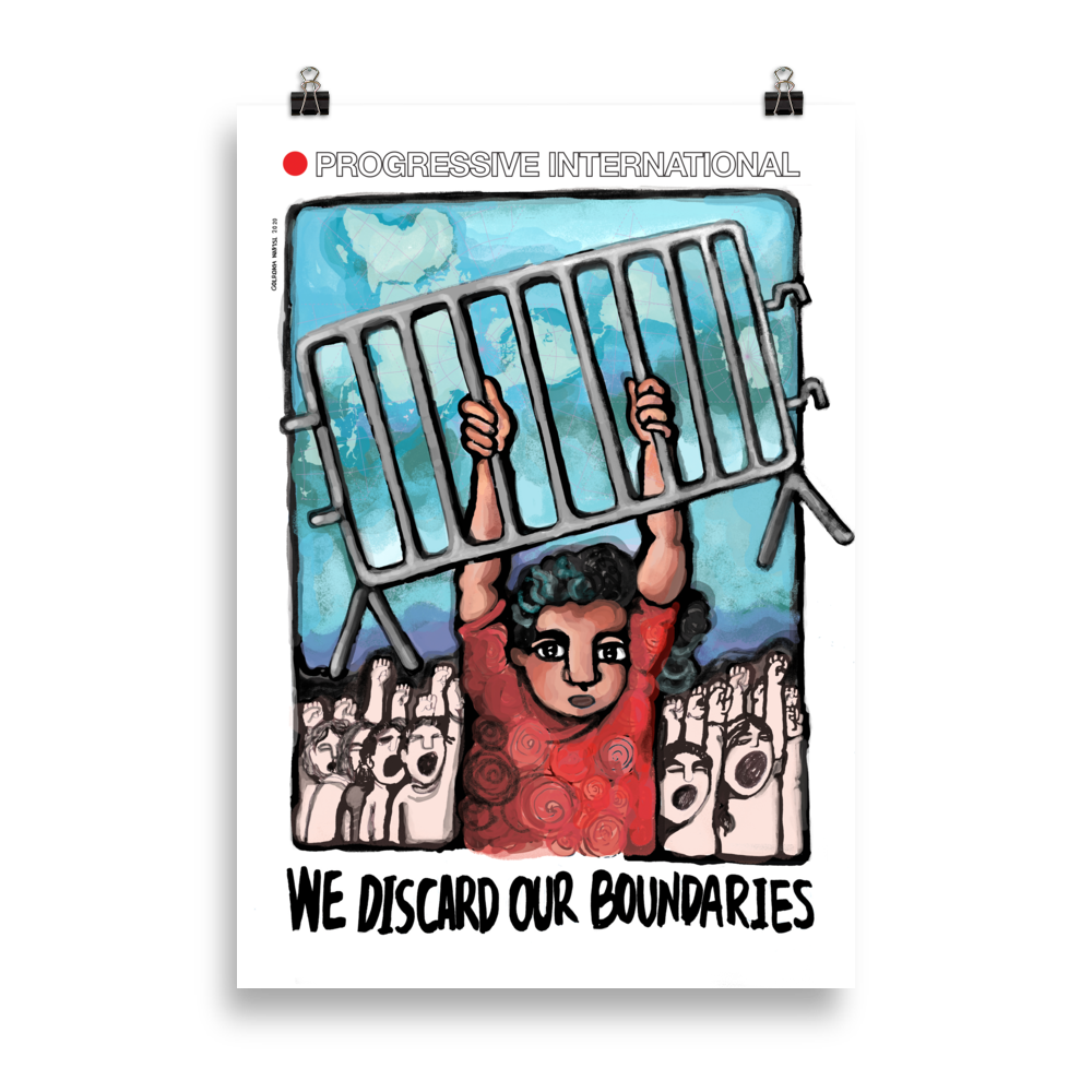 Golrokh Nafisi — We Discard Our Boundaries Poster