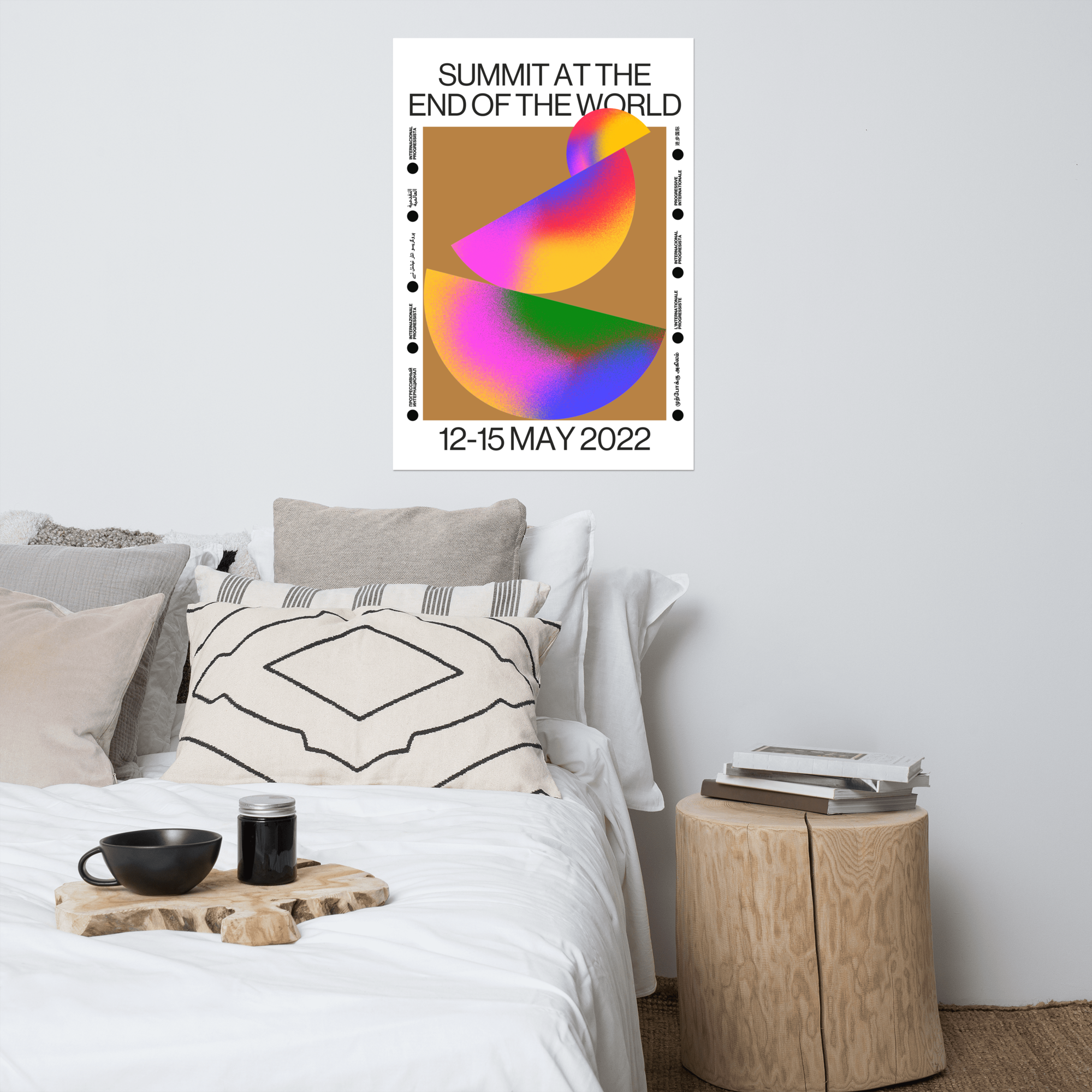 The Summit at the End of the World Poster — English